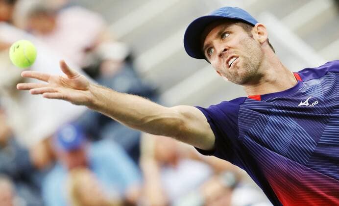 TENNIS - ATP, Tennis Herren US Open 2019 NEW YORK CITY,NEW YORK,USA,28.AUG.19 - TENNIS - ATP World Tour, US Open, Grand Slam, Flushing Meadows. Image shows Bradley Kahn (USA). GEPAxpictures xMatthiasxHauer