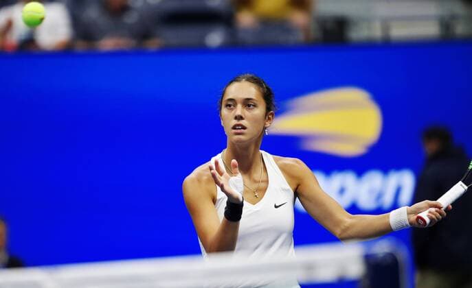 TENNIS - WTA, Tennis Damen US Open 2019 NEW YORK CITY,NEW YORK,USA,28.AUG.19 - TENNIS - WTA Tour, US Open, Grand Slam, Flushing Meadows. Image shows Mariam Bolkvadze (GEO). GEPAxpictures xMatthiasxHauer