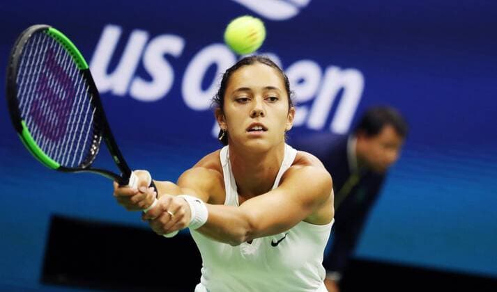 TENNIS - WTA, Tennis Damen US Open 2019 NEW YORK CITY,NEW YORK,USA,28.AUG.19 - TENNIS - WTA Tour, US Open, Grand Slam, Flushing Meadows. Image shows Mariam Bolkvadze (GEO). GEPAxpictures xMatthiasxHauer