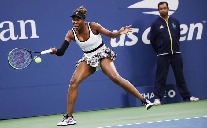 Sport Bilder des Tages TENNIS - WTA, Tennis Damen US Open 2019 NEW YORK CITY,NEW YORK,USA,28.AUG.19 - TENNIS - WTA Tour, US Open, Grand Slam, Flushing Meadows. Image shows Venus Williams (USA). GEPAxpictures xMatthiasxHauer