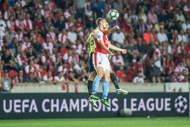 PRAGA 28.08.2019 DRUGI MECZ IV RUNDA ELIMINACYJNA LIGA MISTRZOW SEZON 2019 20: SK SLAVIA PRAGA - CFR CLUJ - UEFA CHAMPIONS LEAGUE FOURTH QUALIFYING ROUND SECOND MATCH: FK SLAVIA PRAHA - CFR CLUJ MATCH IN: PRAHA ONDREJ KUDELA FOT. MICHAL CHWIEDUK FOKUSMEDIA.COM.PL NEWSPIX.PL --- Newspix.pl  190828CHW024