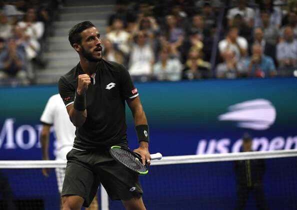 Tennis - US Open 2019 - Damir Dzumhur - Bosnie TENNIS : US Open 2019 - USA - 28 08 2019 ChrysleneCaillaud Panoramic 