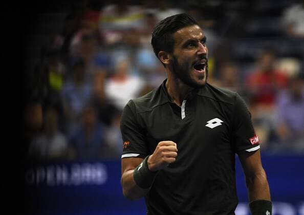 Tennis - US Open 2019 - Damir Dzumhur - Bosnie TENNIS : US Open 2019 - USA - 28 08 2019 ChrysleneCaillaud Panoramic 