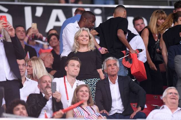 Nathalie Boy de la Tour (Presidente LFP) FOOTBALL : Nice vs Marseille - Ligue 1 Conforama - 28 08 2019 FEP Panoramic 