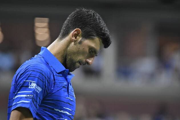 Tennis - US Open 2019 - Novak Djokovic - Serbie TENNIS : US Open 2019 - USA - 28 08 2019 ChrysleneCaillaud Panoramic 