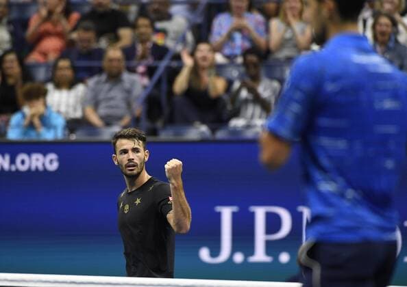 Tennis - US Open 2019 - Juan Ignacio Londero - Argentine TENNIS : US Open 2019 - USA - 28 08 2019 ChrysleneCaillaud Panoramic 