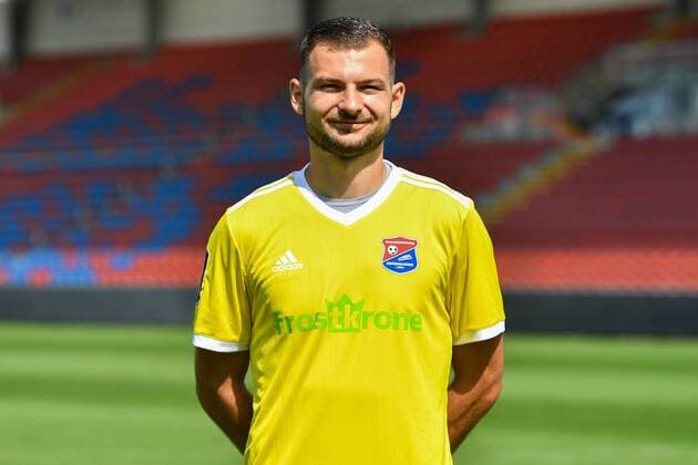 Steve Kroll SpVgg Unterhaching 3 League, portrait date 2019 2020 xslx