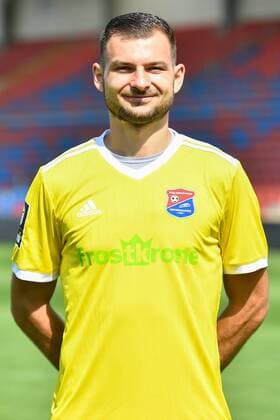 Steve Kroll SpVgg Unterhaching 3 League, portrait date 2019 2020 xslx