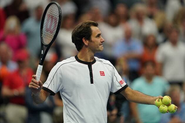 US Open 2019 on August 28, 2019 in New York, US. Pictured: Roger Federer  EN_01390229_0248