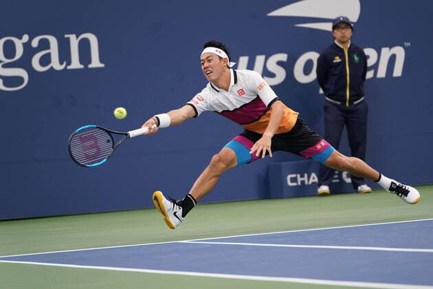 US Open 2019 on August 28, 2019 in New York, US. Pictured: Kei Nishikori  EN_01390229_0254