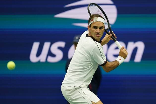 US Open 2019 on August 28, 2019 in New York, US. Pictured: Roger Federer  EN_01390229_0261