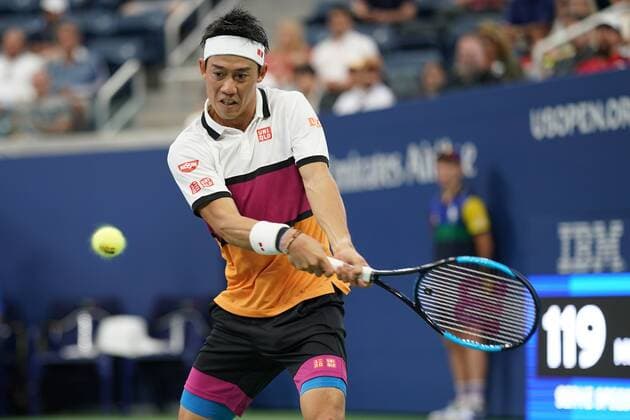 US Open 2019 on August 28, 2019 in New York, US. Pictured: Kei Nishikori  EN_01390229_0271