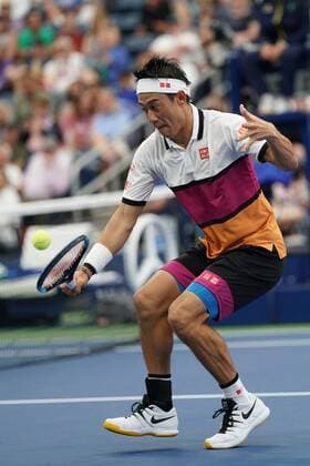 US Open 2019 on August 28, 2019 in New York, US. Pictured: Kei Nishikori  EN_01390229_0280