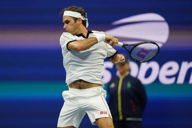 US Open 2019 on August 28, 2019 in New York, US. Pictured: Roger Federer  EN_01390229_0287