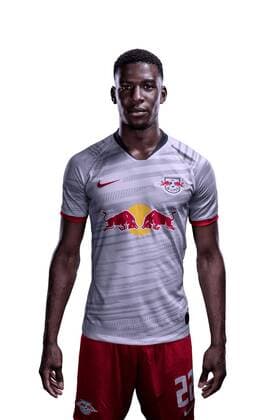 Attention Editorial use free of charge Attention Free of charge for editorial use Nordi Mukiele RB Leipzig