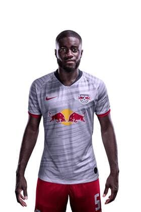 Attention Editorial use free of charge Attention Free of charge for editorial use Dayot Upamecano RB Leipzig