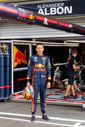 Alexander Albon Aston Martin Red Bull Racing , Belgian Grand Prix 2019, Motorsport, Formula 1, 29 08 2019, Belgian Grand Prix 2019, Motorsport, Formula 1, 29 08 2019 Copyright: xEIBNER AlexanderxNeisx EP_ANS