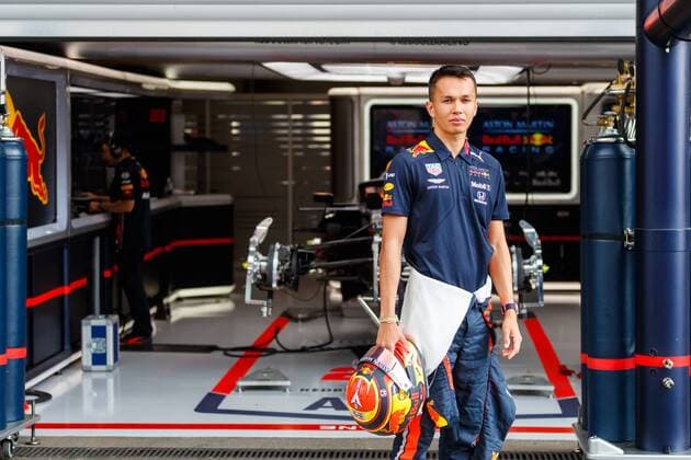Alexander Albon Aston Martin Red Bull Racing , Belgian Grand Prix 2019, Motorsport, Formula 1, 29 08 2019, Belgian Grand Prix 2019, Motorsport, Formula 1, 29 08 2019 Copyright: xEIBNER AlexanderxNeisx EP_ANS