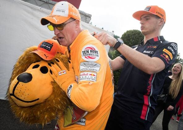 Sport Bilder des Tages Red Bull s Dutch driver Max Verstappen meets with fans during the preparations ahead of the Spa-Francorchamps Formula One Grand Prix of Belgium race, in Spa-Francorchamps, Thursday 29 August 2019. BENOITxDOPPAGNE  x05651307x