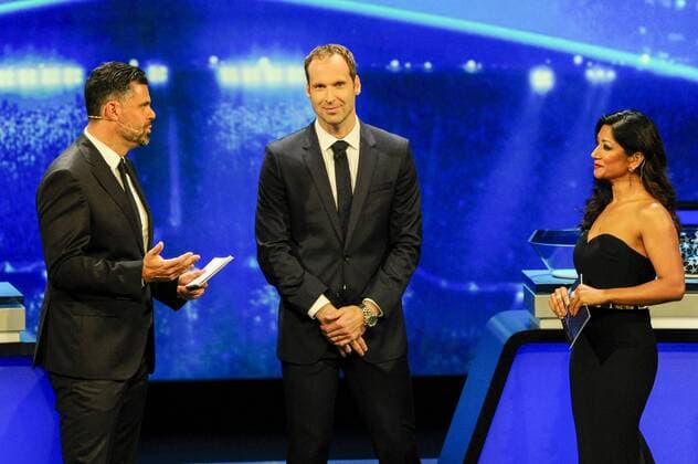 Fußball, Champions League, Gruppen-Auslosung in Monaco Petr Cech FOOTBALL : UEFA Draw - Champion s League - Monaco - 29 08 2019 NorbertScanella PanoramiC 