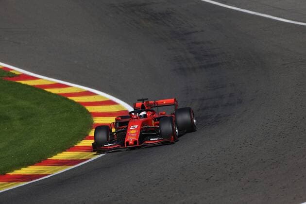 Photo4 LaPresse 30 08 2019 Spa Francorchamps, Belgio Grand Prix Formula One Belgio 2019 In the pic: Sebastian Vettel (GER) Scuderia Ferrari SF90  Copyright: xPhoto4 LaPressex