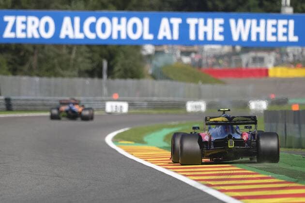 Sport Bilder des Tages August 30, 2019, Spa Francorchamps, Belgium: Red Bull Racing Driver MAX VERSTAPPEN (NDL) in action during the first free practice session of the Formula one Belgian Grand Prix at the SPA Francorchamps circuit - Belgium F1 2019 : Belgian Grand Prix : Free Practice 1 - ZUMAp119 20190830_zaf_p119_021 Copyright: xPierrexSteveninx