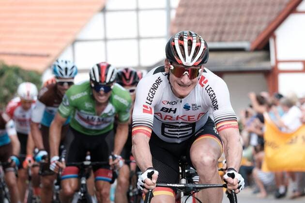 30 08 2019 xkhx Marburg Marburg Germany Tour 2019 stage race in road cycling for men stage 2 Marburg Göttingen Berwertung Waldeck German sprint star Andre Greipel
