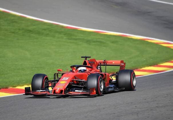 FORMULA 1 2019 JOHNNIE WALKER BELGIAN GRAND PRIX, 29 08 01 09 2019 30 08 2019, Circuit de Spa Francorchamps, Spa Franchorchamps, FORMULA 1 2019 JOHNNIE WALKER BELGIAN GRAND PRIX, 29 08 01 09 2019 , pictured Sebastian Vettel GER 5 , Scuderia Ferrari Mission Winnow nordphotoxBratic nph00250