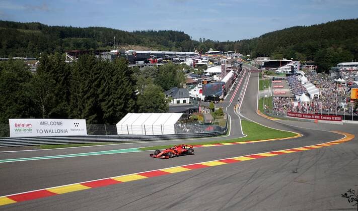 FORMULA 1 2019 JOHNNIE WALKER BELGIAN GRAND PRIX, 29 08 01 09 2019 30 08 2019, Circuit de Spa Francorchamps, Spa Franchorchamps, FORMULA 1 2019 JOHNNIE WALKER BELGIAN GRAND PRIX, 29 08 01 09 2019 , pictured Charles Leclerc MCO 16 , Scuderia Ferrari Mission Winnow nordphotoxBratic nph00250