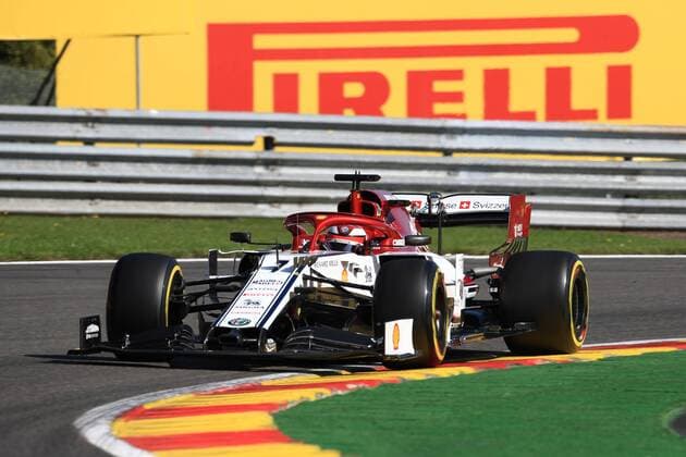 30th August 2019; Spa-Francorchamps racing circuit , Stavelot, Belgium; Formula 1 Grand Prix of Belgium, practice sessions; Alfa Romeo Racing, Kimi Raikkonen - Editorial Use Only.  ActionPlus12163937 Octane