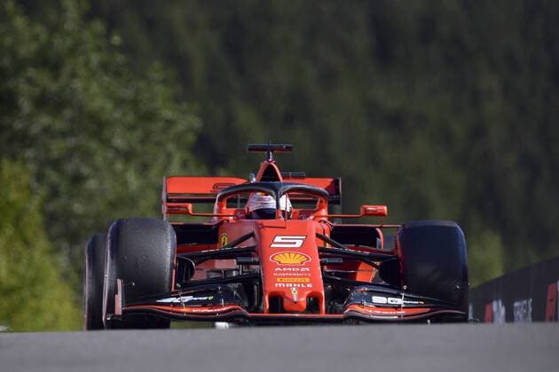 VETTEL Sebastian F1 Team Scuderia Ferrari Grand Prix of Belgium at Spa Circuit de Spa Francorchamps on 30 08 2019 at Spa