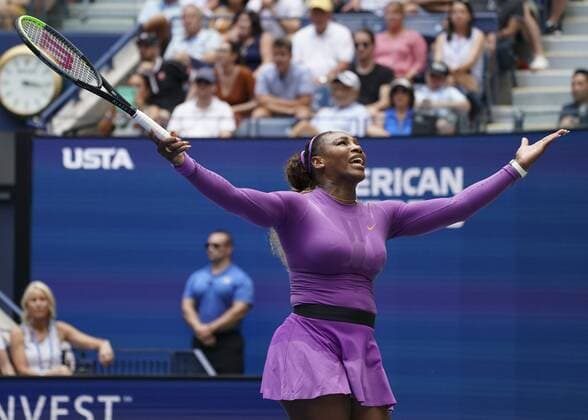Serena Williams reacts angry,disappointed,disappointed,emotion Copyright: xJuergenxHasenkopfx