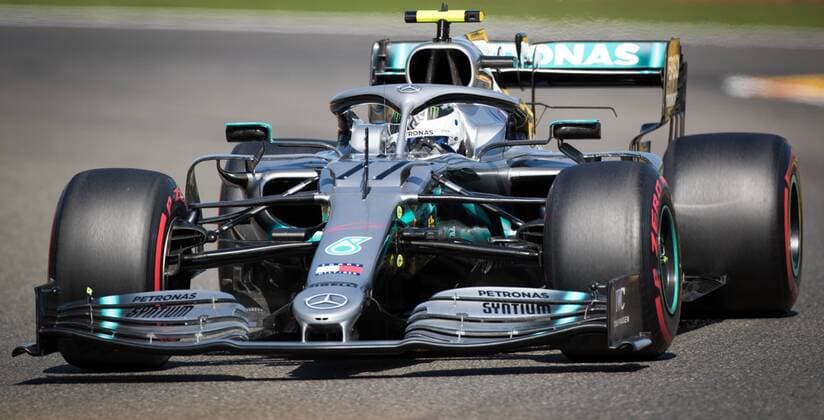 Mercedes Finnish driver Valtteri Bottas pictured during the free trial sessions ahead of the Spa-Francorchamps Formula One Grand Prix of Belgium race, in Spa-Francorchamps, Saturday 31 August 2019. BENOITxDOPPAGNE  x05652604x
