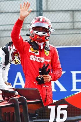 31 08 2019, xekx, Motorsport FIA Formula 1, Grand Prix of Belgium 2019 Qualifying emspor, 1 grid position Charles Leclerc Ferrari DFL DFB REGULATIONS PROHIBIT ANY USE OF PHOTOGRAPHS as IMAGE SEQUENCES and or QUASI VIDEO Spa eel-fotografie Eberhard Krieger