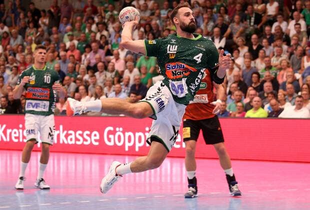 BAU 31 08 2019 Göppingen Handball Fresh On Göppingen vs TSV Hannover Burgdorf, Tim Kneule Göppingen