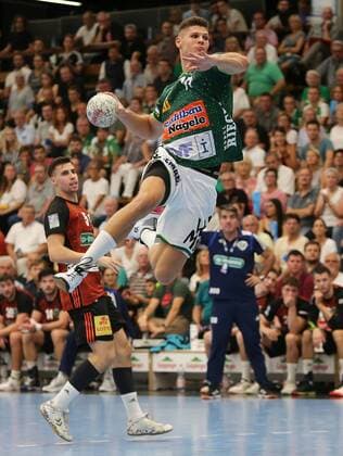 BAU 31 08 2019 Göppingen Handball Fresh On Göppingen vs TSV Hannover Burgdorf, Sebastian Heymann Göppingen