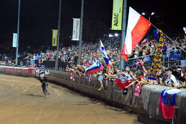 Winner Maciej Janowski Poland Jubel Speedway GP 2019 of Germany in Teterow