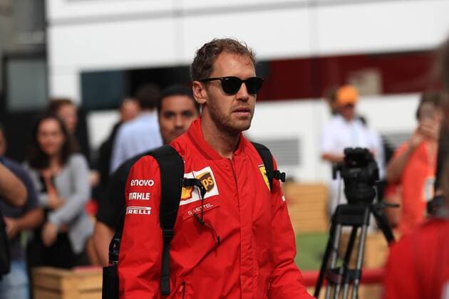 1st September 2019; Spa-Francorchamps racing circuit , Stavelot, Belgium; Formula 1 Grand Prix of Belgium, Race Day; Scuderia Ferrari, Sebastian Vettel - Editorial Use Only.  ActionPlus12164784 Octane