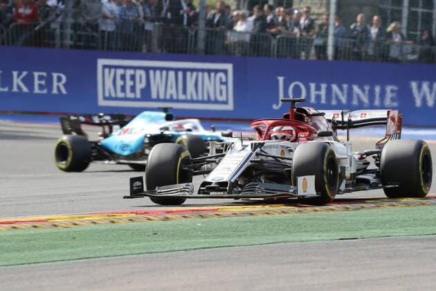 Spa 01 09 2019 GP F1 Belgique Dimanche Course Raikkonen FORMULE 1 : Grand Prix de Belgique - Spa Francorchamps - 01 09 2019 PhotoNews Panoramic 
