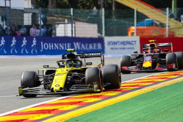 Spa 01 09 2019 GP F1 Belgique Dimanche Course Hulkenberg FORMULE 1 : Grand Prix de Belgique - Spa Francorchamps - 01 09 2019 PhotoNews Panoramic 