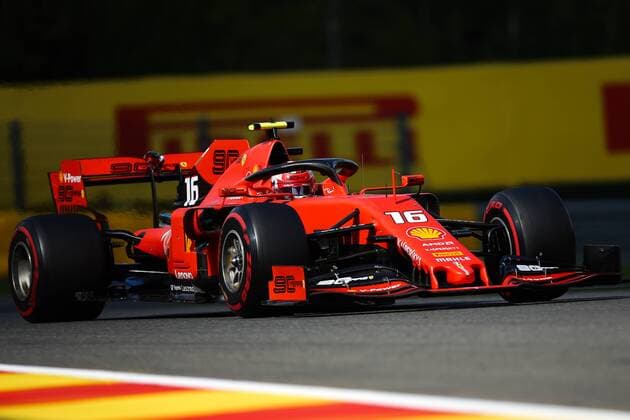 (190902) -- SPA-FRANCORCHAMPS, Sept. 2, 2019 -- Charles Leclerc of Ferrari drives during the Formula 1 Belgian Grand Prix at Spa-Francorchamps Circuit, Belgium, Sept. 1, 2019. ) (SP)BELGIUM-SPA-FRANCORCHAMPS-F1-BELGIAN GRAND PRIX ZhengxHuansong 