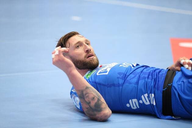 Fabian van Olphen TBV Lemgo Lippe 10 GER, Handball, 1 Bundesliga, TBV Lemgo Lippe against SC Magdeburg, 01 09 2019 Lemgo Copyright: xEIBNER JanxStrohdiekx EP_JSK
