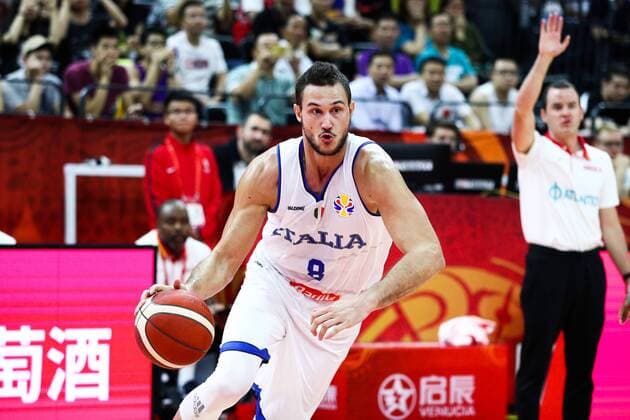 FOSHAN, CHINA - SEPTEMBER 02: Danilo Gallinari 8 of Italy drives the ball during FIBA WM World Cup 2019 Group D match between Italy and Angola at Foshan International Sports and Cultural Center on September 2, 2019 in Foshan, Guangdong Province of China.  Copyright: xVCGx CFP111243624225 