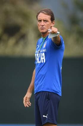 Photo Massimo Paolone LaPresse September 2, 2019 Casteldebole (Bologna), Italy soccer Italy Meeting - European Championship, EM, Europameisterschaft Qualification 2020 - technical center Isokinetic In the pic: Roberto Mancini during the training  Copyright: xMassimoxPaolone LaPressex