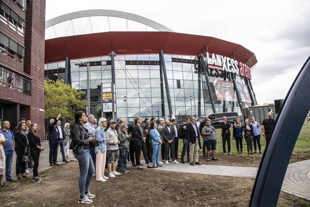 Inauguration of the 10 Stele at the Ball of Fame Handball Final 4 Lanxess Arena Cologne Germany Date 03 09 2019