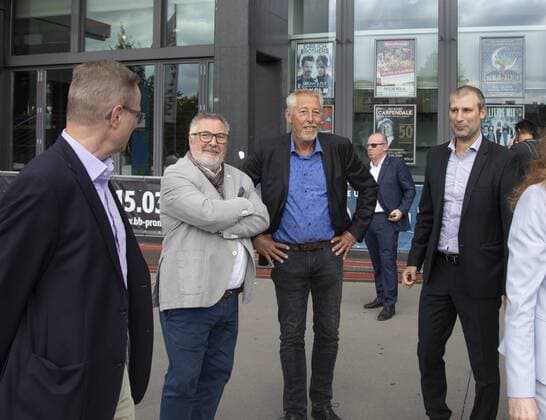 Inauguration of the 10 Stele at the Ball of Fame Handball Final 4 Lanxess Arena Cologne Germany Date 03 09 2019 Mitte Horst Meyer Sportamt