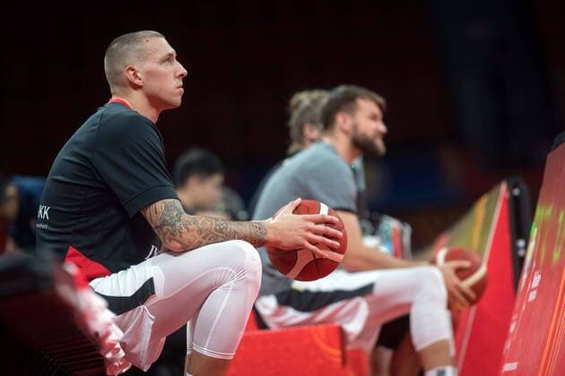 Basketball Shenzhen 03 09 2019 FIBA Basketball World Championships World Cup World Championships Germany GER Dominican Republic DOM Daniel Theis Germany, No 10