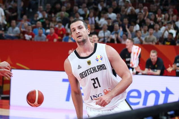 Paul Zipser 21 Germany , Germany vs Jordan, Basketball, Preliminary Round, FIBA World Cup 2019, 05 09 2019 Shenzhen China China Copyright: xkolbert-press MatthiasxStickelx