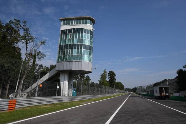 The start and finish straight of Monza, Formula 1, Grand Prix of Italy, 05 09 2019 Formula 1, Grand Prix of Italy, 05 09 2019 Monza Copyright: xSchustx Eibner-Pressefotox EP_Schust