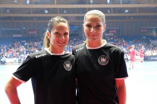 05 09 2019 xkhx Melsungen Handball Bundesliga Season 2019 2020 MT Melsungen against MT Melsungen against TBV Lemgo Lippe Referees Maike Merz and Tanja Schilha
